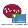 logo viadys pharmacie du laur eurl