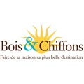 logo magasin bois & chiffons cholet - maine et loire