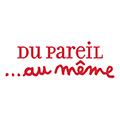 logo du pareil au même vitre