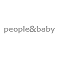 logo people&baby micro crèche arc-en-ciel